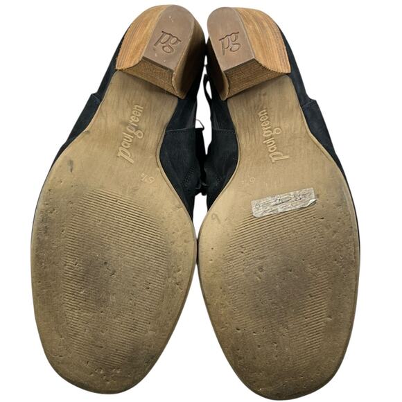 Paul Green Women’s Mindy Black Open Toe Block Heel Sandal Size 6.5 US 9 - Picture 9 of 13